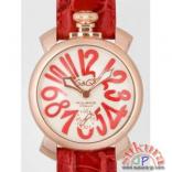 ガガミラノ マニュアーレ　48mm　手巻き 5011.10 レッド革