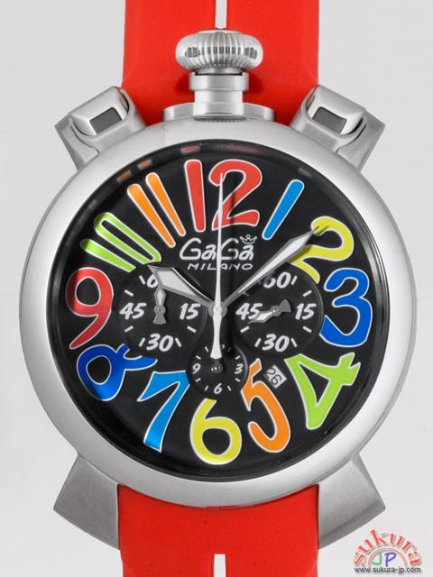 ガガミラノ GAGAMILANO マニュアーレ　クロノ　48mm　クォーツ 5050.2