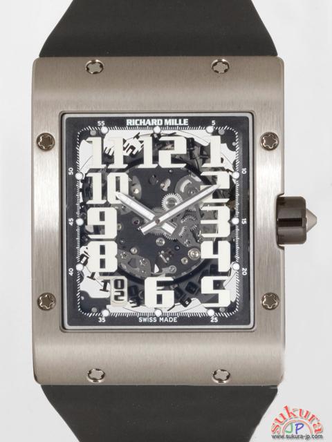 リシャール・ミル オートマティック エクストラ フラット RM016 TI/ラバー スケルトン