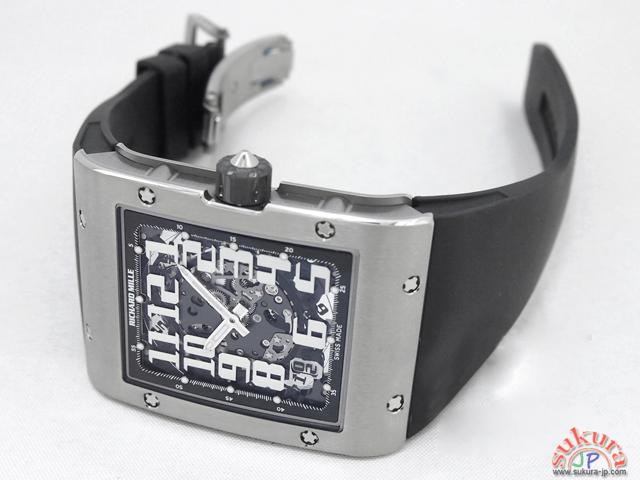 リシャール・ミル オートマティック エクストラ フラット RM016 TI/ラバー スケルトン