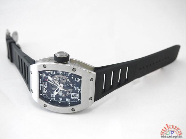 リシャール・ミル オートマティック RM010 WG/ラバー スケルトン