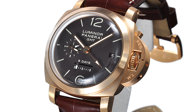 パネライ ルミノール 1950 8デイズ GMT PAM00289