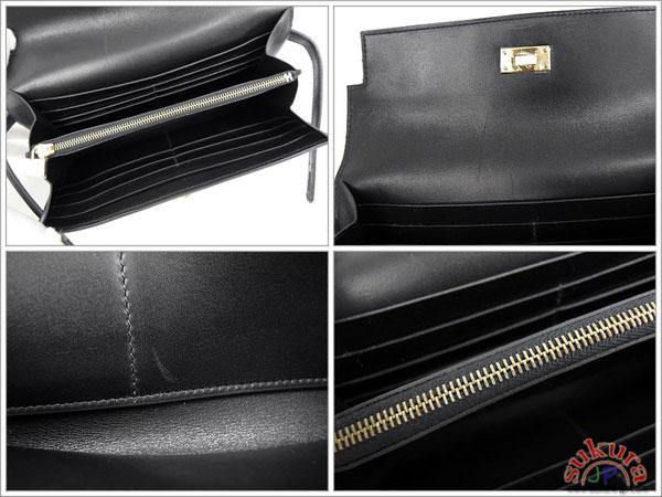 エルメス 長財布 ケリーウォレット ロング L刻印 エルメス QJ08