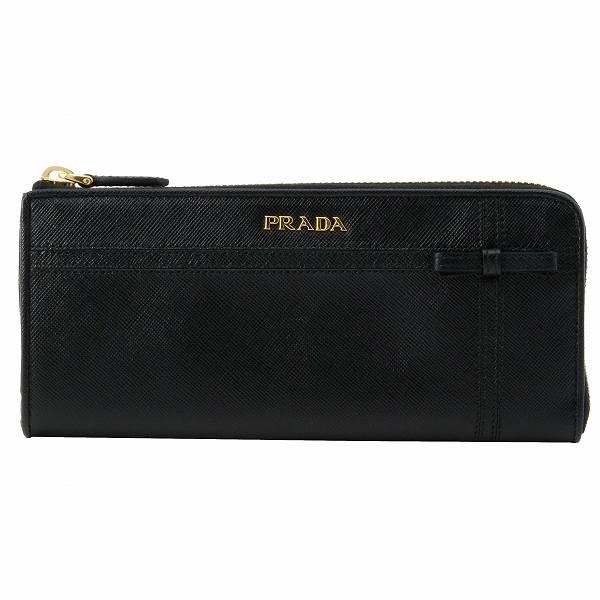 プラダ SAFFIANO GIFT L字ファスナー長財布 1M1183 2AEF 002