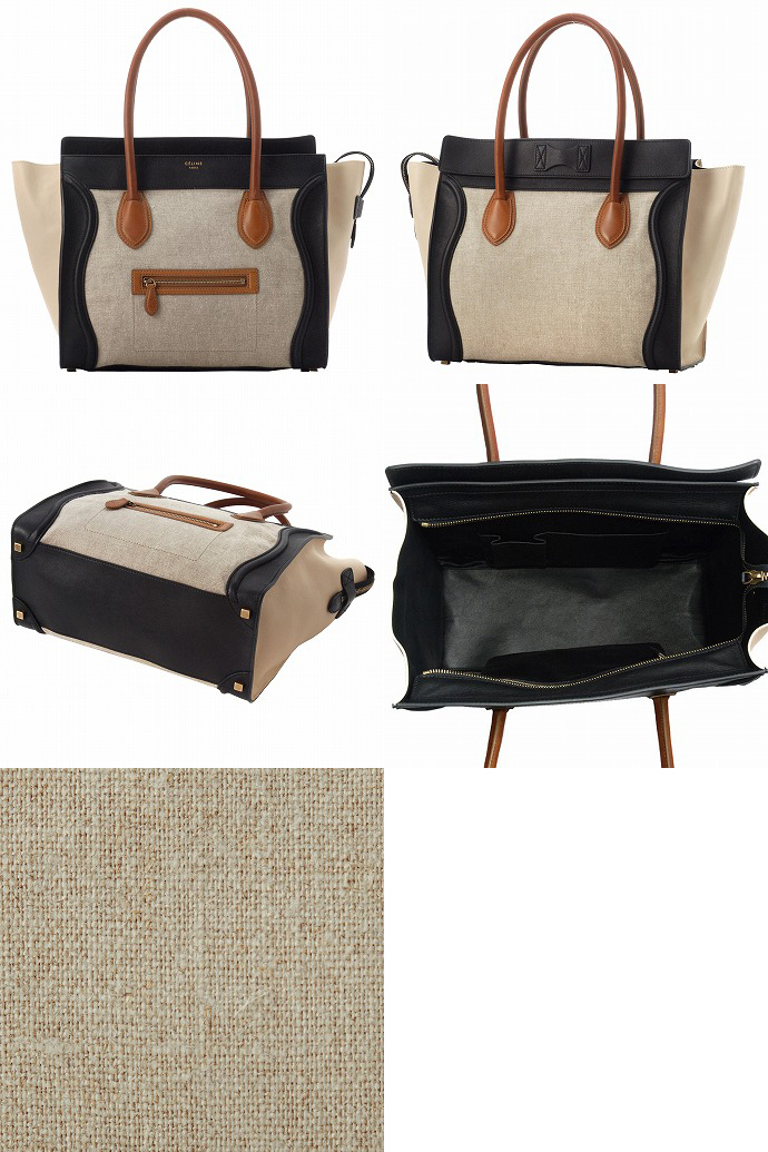 セリーヌ SHOULDER SHOPPERボックス型トートバッグ 16777 2HJT 02VG