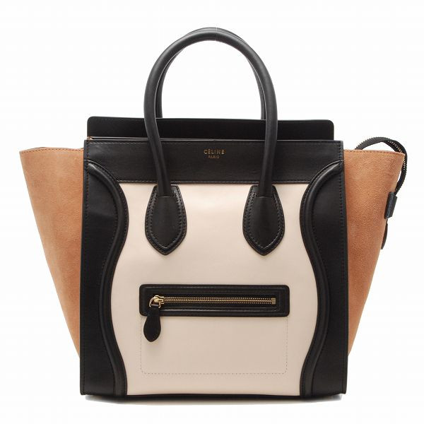 セリーヌ MINI LUGGAGEハンドバッグ 16521 3MBA 01BC