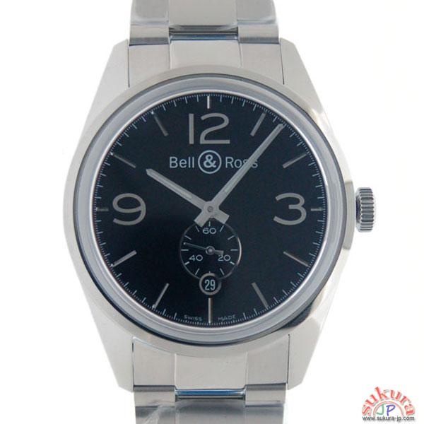 ベル&ロス BELL&ROSS BR123 ヴィンテージ オフィサー BR123 SS ブラック
