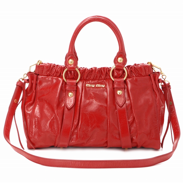ミュウミュウスーパーコピー VIT.LUXハンドバッグ RT0383 X72 D17