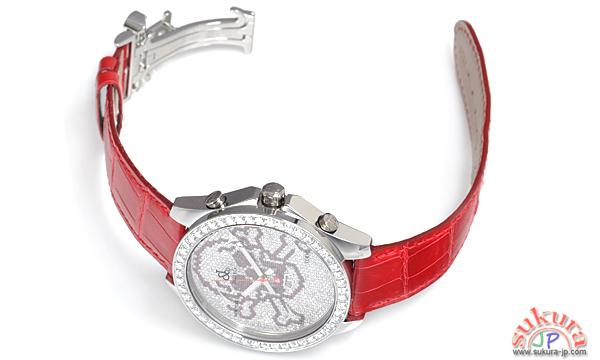 ジェイコブ時計 コピー ＪＣ－ＳＫＵＬＬＤ ＲＥＤ JC-SKULLD RED