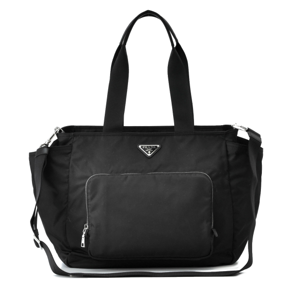 プラダ 2014年春夏新作 BABY BAGストラップ付きマザーズバッグ BR4102 BABY BAG NERO