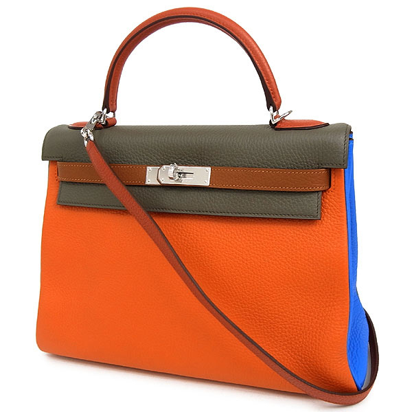 エルメス ハンドバッグ ケリー 32 cm 内縫い Q刻印 Kelly QJ19-AZ