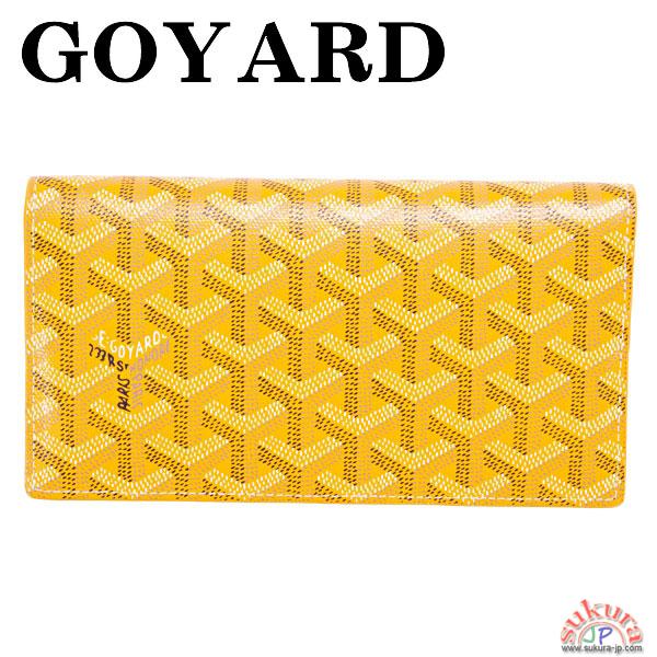 ゴヤール 財布 二つ折り 長財布 イエロー APM20508 YELLOW