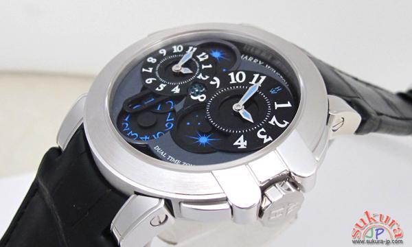ハリー・ウィンストン オーシャン デュアルタイム 400/MATZ44WL.K1