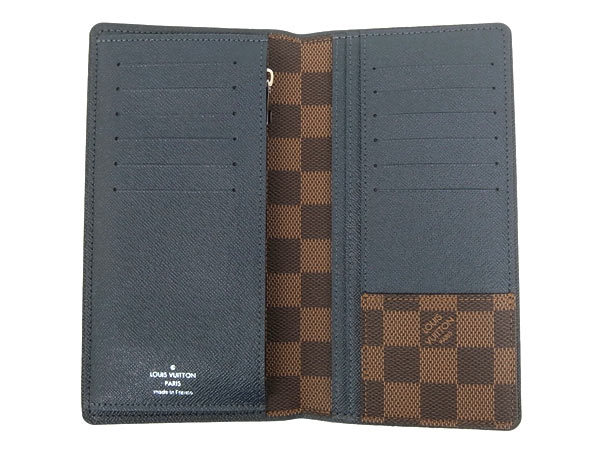 ルイヴィトン 長財布 ダミエ ポルトフォイユ・ブラザ N63153 ルイヴィトン ヴィトン 二つ折り長財布