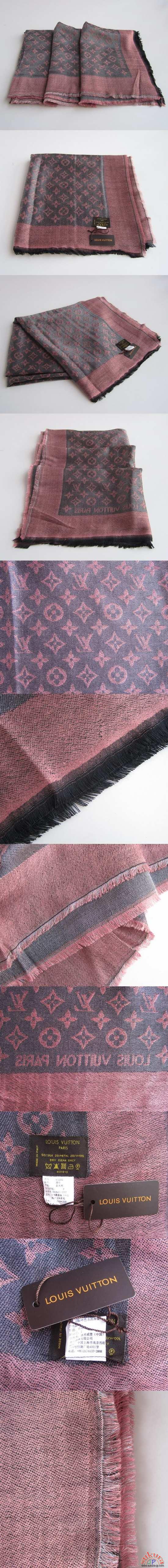 ルイヴィトン 女性スカーフ M72252-pink