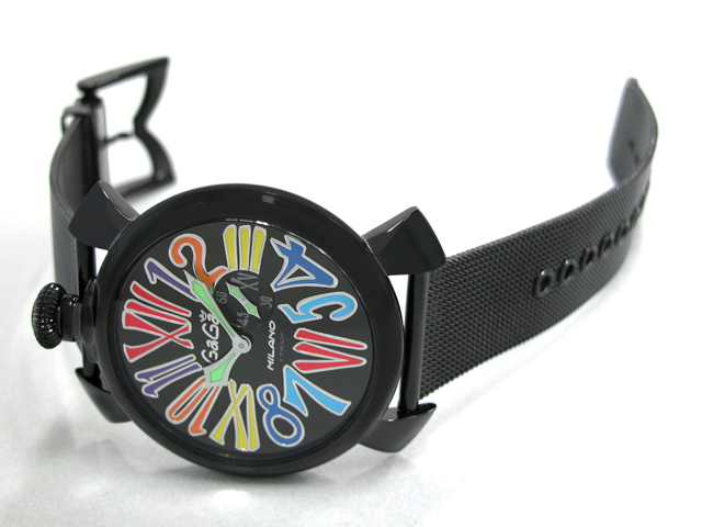 ガガミラノ スリム 46mm クォーツ 5082.1 SS(PVD)ブレス