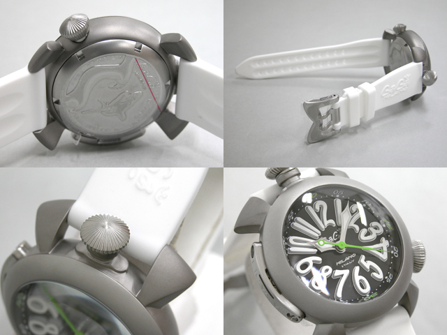 ガガミラノ ダイビング 48mm 自動巻 5040.1 ブラックラバー