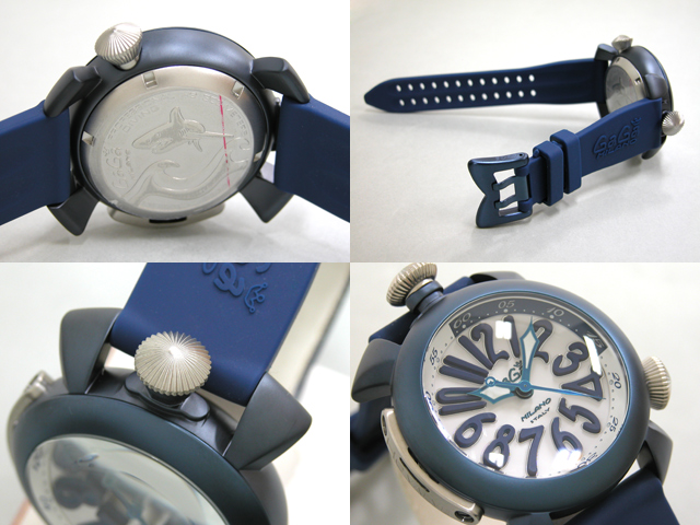 ガガミラノ  ダイビング　48mm　自動巻 5043 ブルーラバー