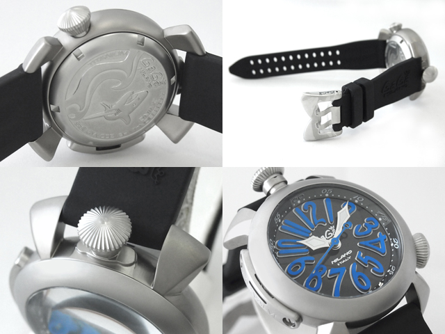 ガガミラノ ダイビング 48mm 自動巻 5040.4 ブラックラバー
