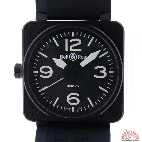 ベル&ロス BR01-92 レフティー 世界50本限定 46mm ブラック PVD N品