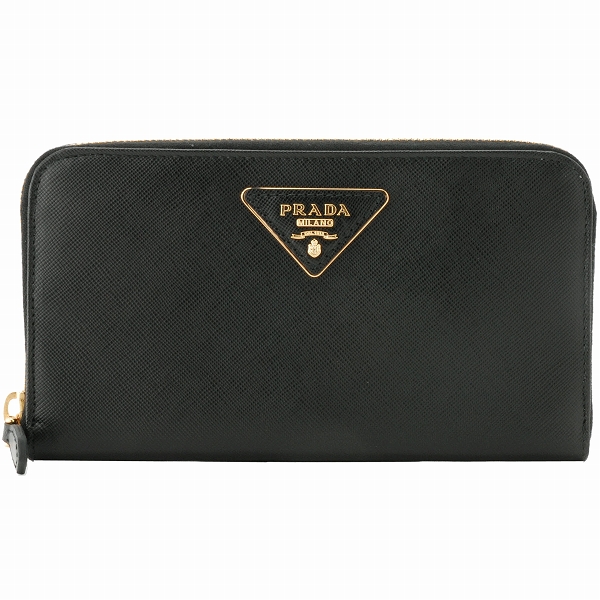プラダ 2014年春夏新作 SAFFIANO TRIANGOLOラウンドファスナー長財布 1M0506 ZLR 002