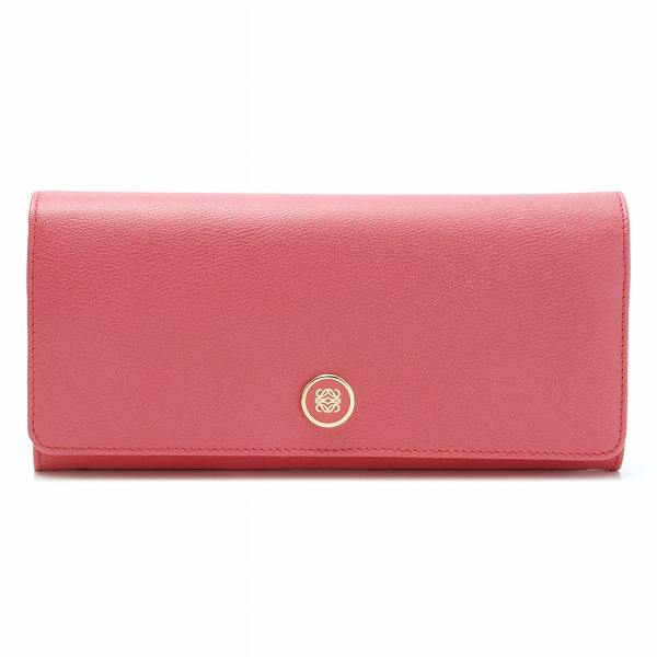 ロエベ アナグラム・シグネチャー二つ折り長財布 11830EF11 0001 6440