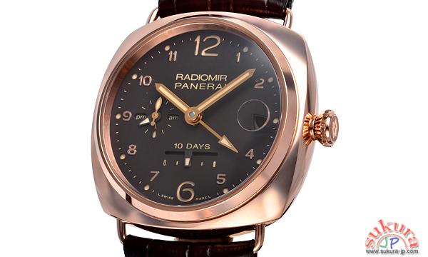 パネライ ラジオミール １０デイズＧＭＴ 世界限定２５０本 PAM00497