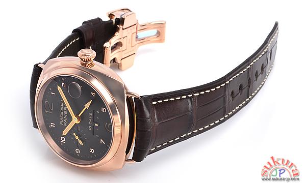 パネライ ラジオミール １０デイズＧＭＴ 世界限定２５０本 PAM00497