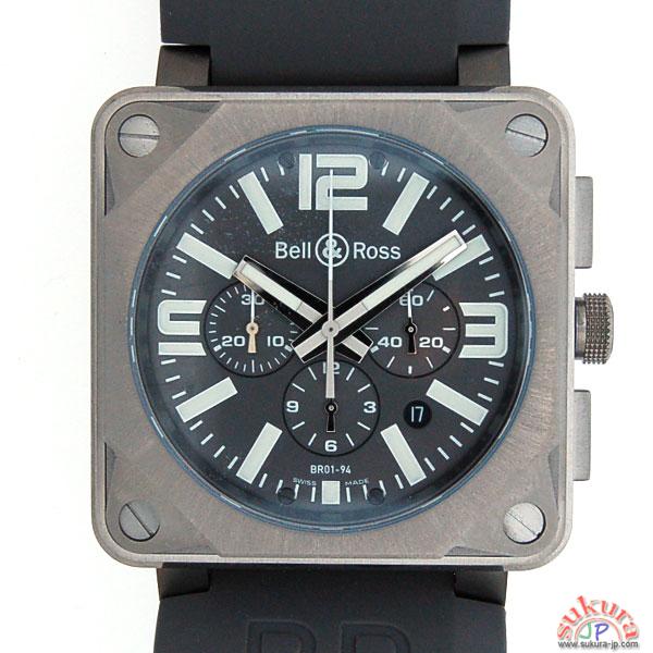 ベル&ロス BELL&ROSS BR01-94TIPRO-H プロタイタニウム クロノグラ