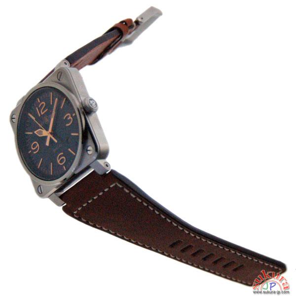 ベル&ロス BELL&ROSS BR03-92 ゴールデンヘリテージ 42mm SS ブラック