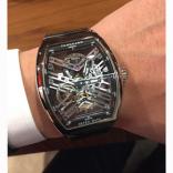 フランクミュラースーパーコピー 2025新作 Franck Muller ヴァンガード 7デイズ パワーリザーブ スケルトン V45S6SQT