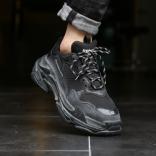 バレンシアガ トリプルs 偽物 2025新作 バレンシアガスーパーコピー 入手困難 ☆ 激レア Triple S Trainer ブラック