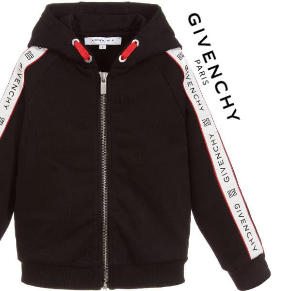 2025新作限定人気 ジバンシィ偽物 GIVENCHY ジップアップ ロゴパーカー