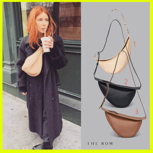 THE ROW バッグ コピー☆Large Slouchy Banana レザー バッグ