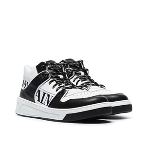  バルマン スニーカー コピー Balmain ロゴ レザースニーカー
