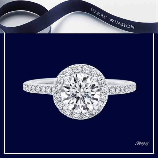 ハリーウィンストン 結婚指輪 コピー Harry Winston [ラウンド・マイクロパヴェ・リング]