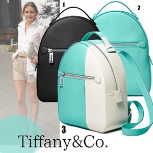 2025新作！ティファニー 偽物 リュック Tiffany&Co カーフスキンレザー ロゴリュック