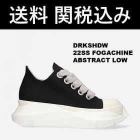 リックオウエンス コピーDRKSHDW ABSTRACT SOLE LOW SNEAKERS スニーカー超限定♪