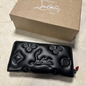 ルブタン Panettone Wallet パデッド 偽物 1235094BK01