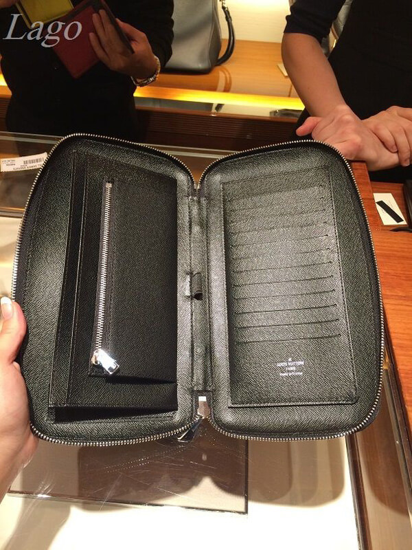 【2015AW新作】ルイヴィトン コピー グレーダミエ長財布 N48255