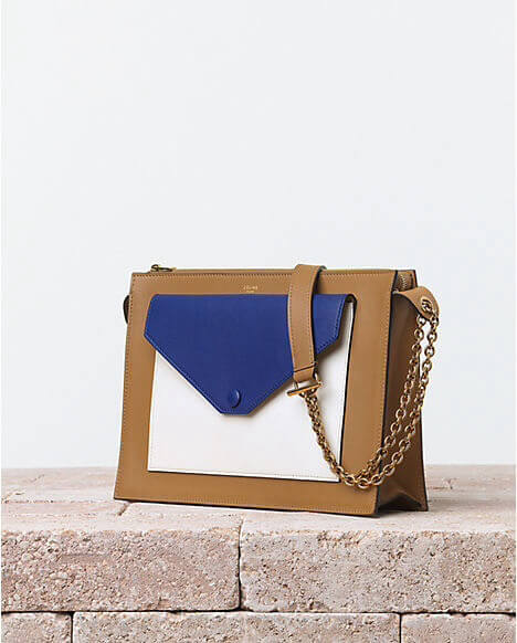 ★2014SS★【セリーヌコピー】チェーン POCKET BAG (INDIGO) 175083UNA.07IN