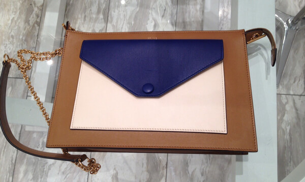 ★2014SS★【セリーヌコピー】チェーン POCKET BAG (INDIGO) 175083UNA.07IN