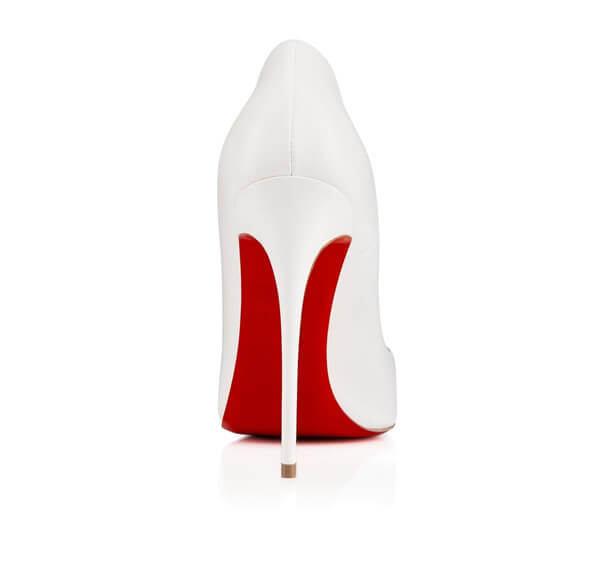 2018先行入荷 クリスチャン ルブタンコピー CHRISTIAN LOUBOUTIN 2018AW 新作 SoKate清楚な印象を放つホワイトカラー 12cm