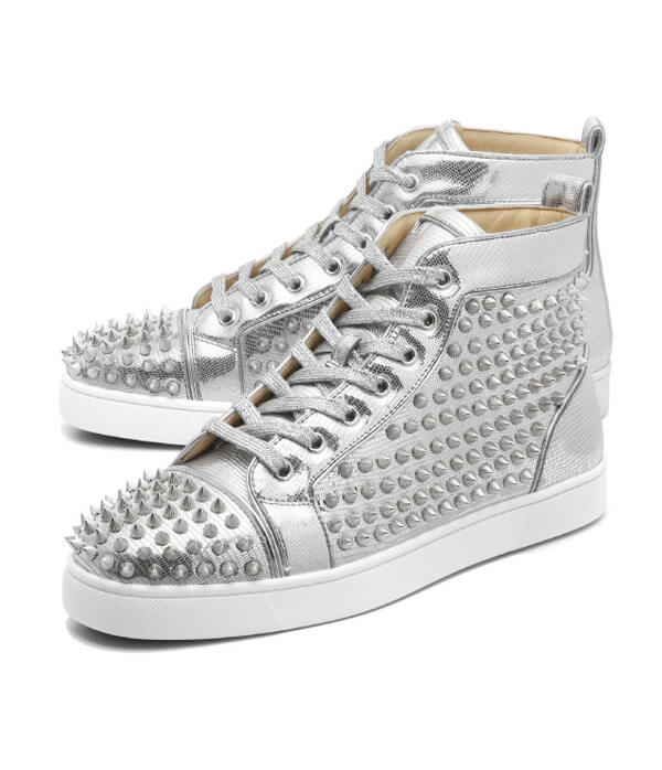 2019新作 Christian Louboutin クリスチャン ルブタンコピー スニーカー LOUIS FLAT SPIKES 1180210 SV71