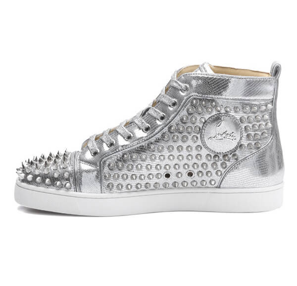 2019新作 Christian Louboutin クリスチャン ルブタンコピー スニーカー LOUIS FLAT SPIKES 1180210 SV71
