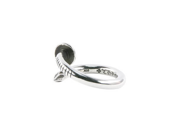 2018新作大人気 CHROME HEARTS クロムハーツスーパーコピー FLAT CH PLUS NAIL リング