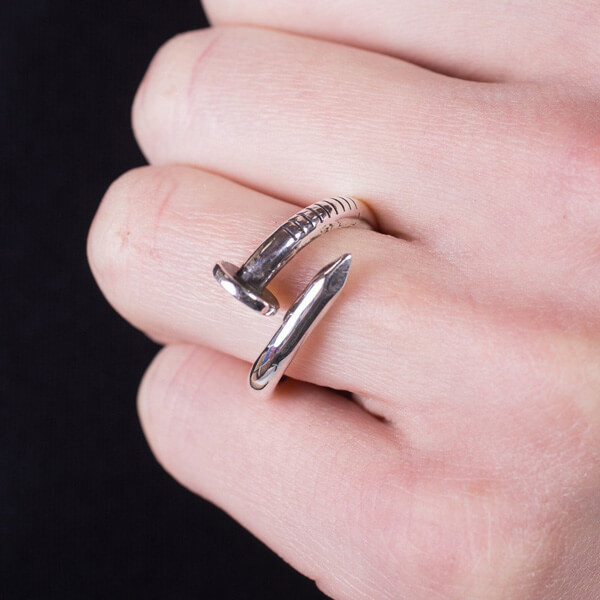 2018新作大人気 CHROME HEARTS クロムハーツスーパーコピー FLAT CH PLUS NAIL リング