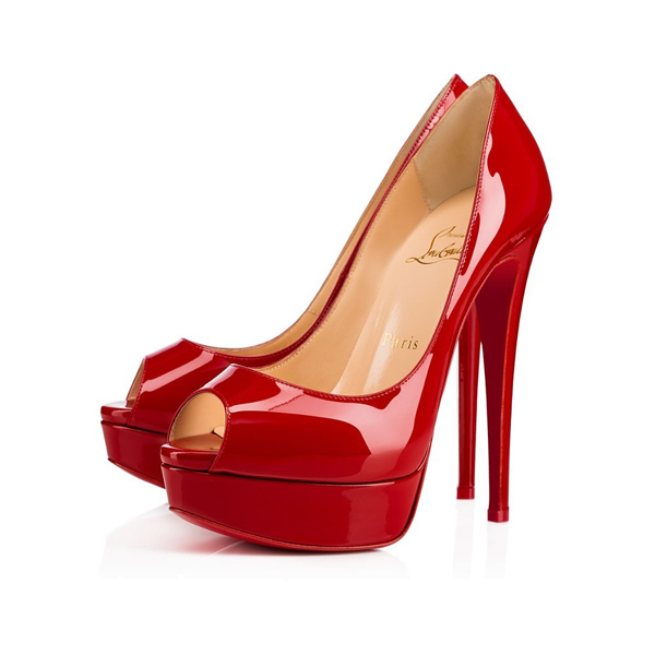 2018新作 CHRISTIAN LOUBOUTIN クリスチャンルブタンコピー◇Lady Peep 50ｍｍ パンプス レディース