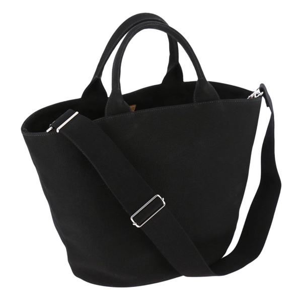 2018新作 PRADA プラダスーパーコピー カナパ バケツ型トートバッグ CANAPA ブラック 1BG163_ZKI