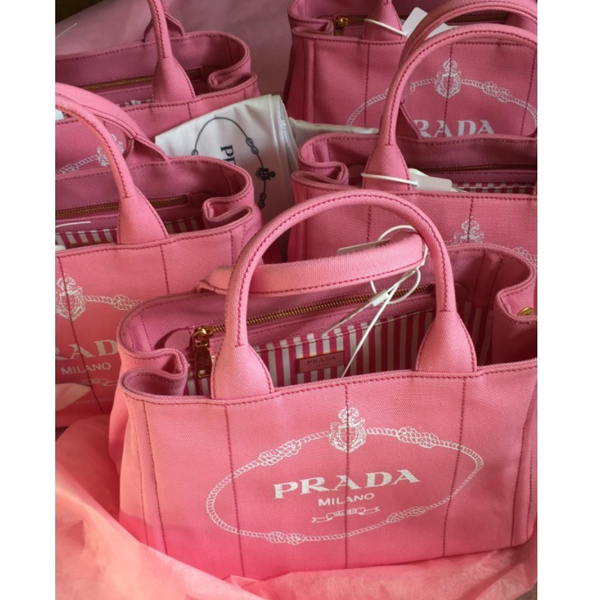 2018新作 PRADA プラダコピー★Giardiniera★2Way Tote ピンクピンク